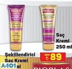 BİOBLAS SAÇ KREMİ 250 ML ÇEŞİTLERİ